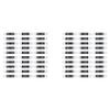 Kioball 60 Pcs Forehead Thermometer Strips Adhesive Thermometer Strips Reusable Thermometer Stickers Discoloration Sticker view 1
