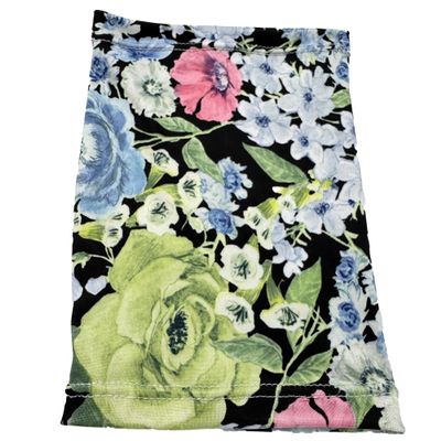 7.5"-8' Long approx 4-Way Stretch Lycra Short Picc Line Arm SLEEVE Cover for Chemo, Diabetes Freestyle Libre, Lymes Disease (Multi Floral Type 2)
