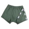 minkissy Comfortable Men's Underwear for Bedridden Patients Easy to Wear and Remove for Post-Surgery Recovery Elderly and Those with Mobility Green view 1