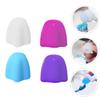 minkissy 3sets Toothpaste Dispenser Caps Self Sealing Lid Silicone Covers for Boys and Girls Home Use 4pcs*3 view 4
