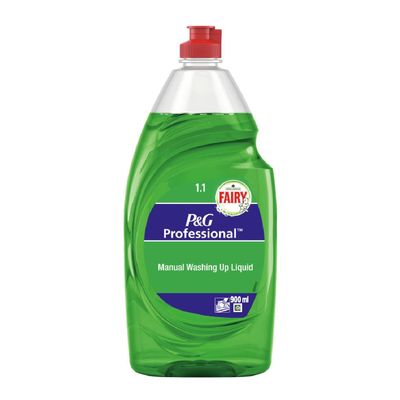 Fairy Professional Washing Up Liquid Original 900ml  Powerful Grease Cutting with Fresh & Clean Scent
