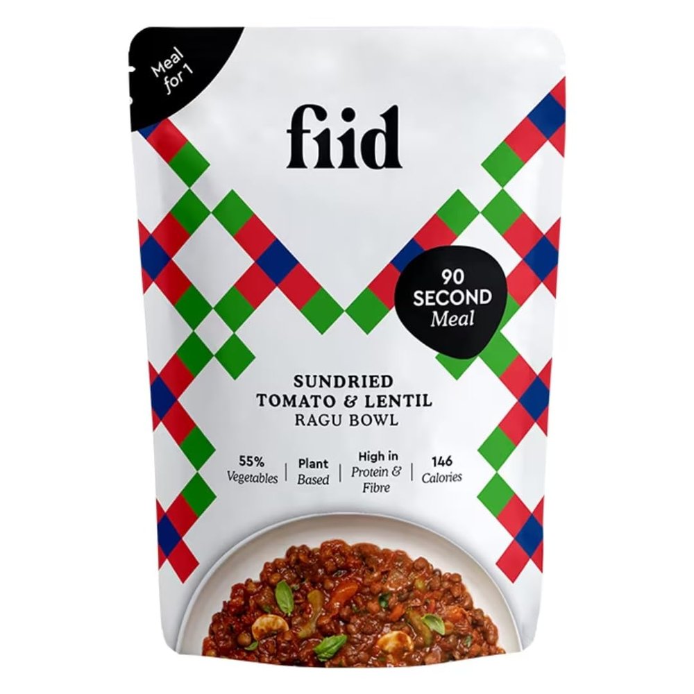 Fiid Sundried Tomato & Lentil Ragu Bowl 275g