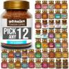 Beanies Flavoured Instant Coffee Pick Any 12 Jars (50g) from 38+ Blends Inc. Chai Latte, Nutty Hazelnut, Mocha, Creamy Caramel, Amaretto Almond, double chocolate, mince pie view 1