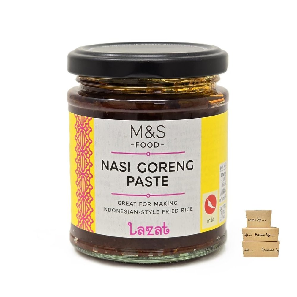 M&S Nasi Goreng Paste - Great for Making Indonesian-Style Fried Rice - 190g (1 Pack)