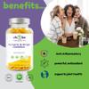 High Strength Turmeric & Ginger Gummies  120 Orange Flavour Vegan Gummies | Curcumin & Ginger Root Extract | Anti-Inflammatory, Joint & Immune Support | Non-GMO, Gluten-Free view 2