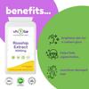 Rosehip Extract Supplements 5000mg  120 Capsules | with Rosacanina & Vitamin C | Supports Bones, Cartilage & Collagen Formation | Non-GMO, Gluten-Free, UK Made to GMP Standards by vh1be view 2
