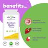 Psyllium Husks Supplement, 750mg, 90 Capsules, Vegetarian, Vegan, UK Manufactured to GMP Standards view 2