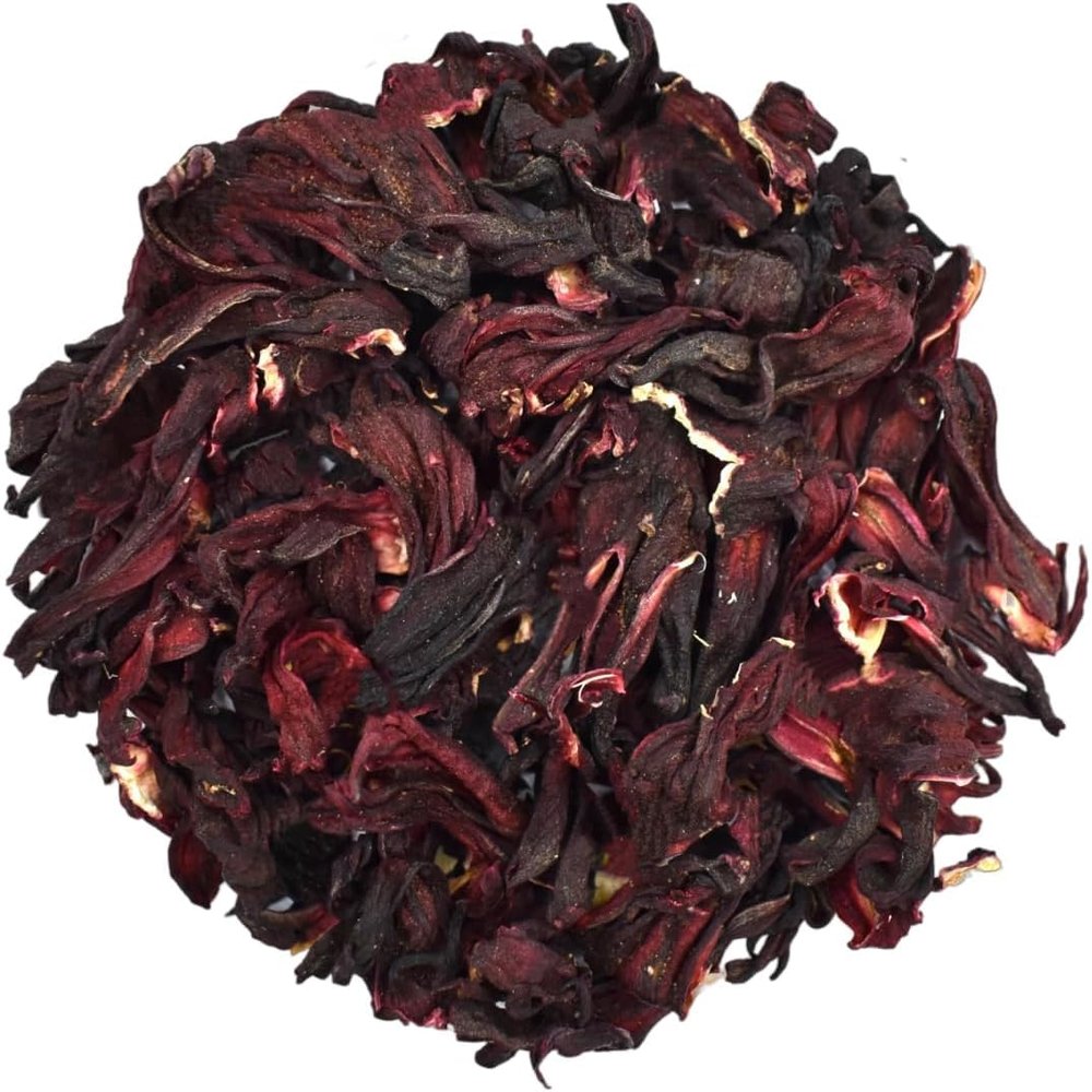 1kg Hibiscus Flowers Dried (WHOLE) Tea Infusion Premium Quality by Masala Cottage