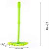 wet and dry mop Multifunctional Microfiber Mini Household Green Cleaning Mop, Rotatable 180 Degrees Cleaning Mop cleaning mop (Mop A) To pursue happiness view 2