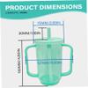 Adult Sippy Cup for Elderly Spill Proof, 350ml Anti-Choking Sippy Cup with Handles & Straw, Sealed Scaled Dysphagia Sippy Cups for Senior Toddler view 4