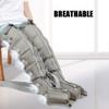 Air Wave Leg Massager Electric Device - Foot and Calf Air Compression Massage for Lymphatic Drainage - 6 Cavities Gray Design view 3