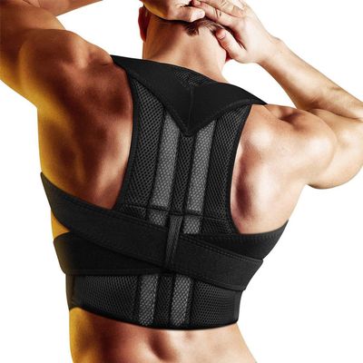 Adjustable Adult Corset Back Posture Corrector Therapy Shoulder Lumbar Brace Spine Support Belt Posture Correction For Men Women (Size : 3XL) (XXL) (XL) ()