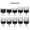 Bamyli 10PCS Hair Clipper Guards, 10 Sizes Hair Clipper Combs Guides, Limit Combs Compatible with Wahl Clippers, Hair Clipper Guards from 1.5mm to 25mm Fits for Most Trimmer view 2