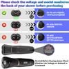 15V Chager for Phlip Shaver HQ8505 Power Cable Charger Cord UK for Series Beard Trimmer S3233, S3333, S1332, BT5502, BT9810, MG7790 MG7750 Electric Razor Aquatouch Power Lead view 4