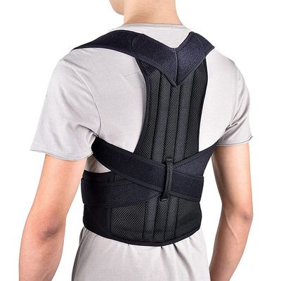 Back Brace Posture Corrector Spinal Support for Women and Men, Lumbar Shoulder Posture Correction for Upper and Lower Back Support,Adjustable Neoprene Belt Strap for Relief Back Pain,XL ()