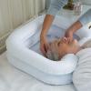 Inflatable Shampoo Basin | Shampoo Bowl Inflatable Basin | Wash Hair in Bed with Inflatable Basin | Hair Washing Bowl with Built-in Head Pillow for Elderly, Disabled, Pregnant, Injured view 4