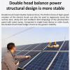 smafoseedding Solar Cleaning Brush,Telescopic Pole With Water Connection,With 5pcs Gloves,Low Water Consumption,For Cleaning Large Windows/High Walls/Signs/Roofs/Outdoor LED Screens,TypeB view 2