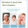 Toddler Children 360 U Shaped Toothbrush Kid Age 2-6&2-4&4-7&6-8 Year All Rounded Silicone Teeth Brush Head Pack Easy Wide Circular 3 Side Foam Manual Boy Girl Full Whole Mouth Clean Dental Oral Care view 2