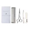 5 in 1 Beard Grooming Kit for Men with Bag, Pliers, Combs | Premium Beard Care Set with Scissors, Tweezer | Moustache Shaping Tool | Great Gift for Dad, Husband | Portable and view 4