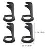 Ipetboom 4pcs Modern Beard Shaving Brush Stand Holder Hair Brush Storage for Dad Birthday Present view 3