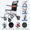01, Folding Multipurpose Super Lightweight Drive Wheelchair - Portable Aluminum Transport Chair for Boarding & Travelling view 3