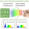FAXIOU Oval Reading Glasses Ultralight Acetate Reading Glasses for Women Men Durable Blue Light Blocking Anti Eye Strain Computer Readers UV,Tortoise,2.0x view 2