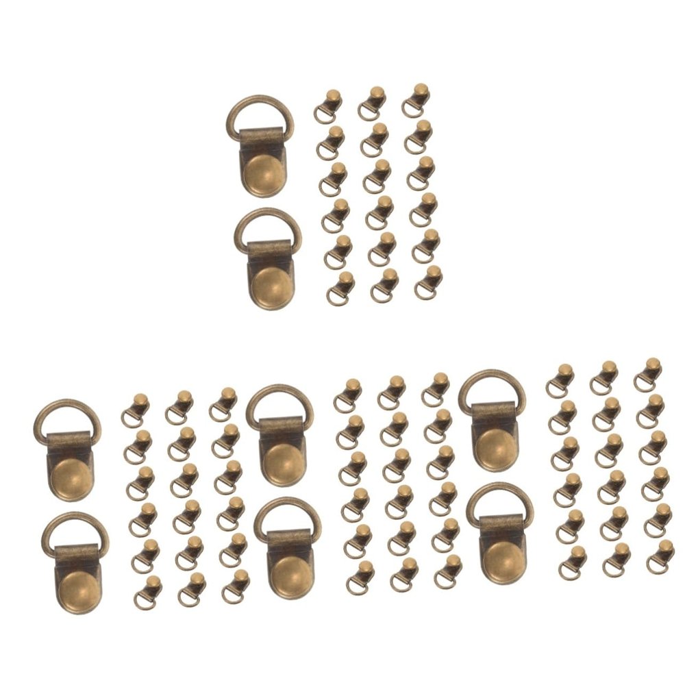 minkissy 80pcs Shoe Lace Buckles for Hiking Boots Shoelace Hooks Shoelace Turnbuckles Boot Shoes Buckles