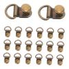 minkissy 80pcs Shoe Lace Buckles for Hiking Boots Shoelace Hooks Shoelace Turnbuckles Boot Shoes Buckles view 2