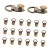 minkissy 80pcs Shoe Lace Buckles for Hiking Boots Shoelace Hooks Shoelace Turnbuckles Boot Shoes Buckles view 4