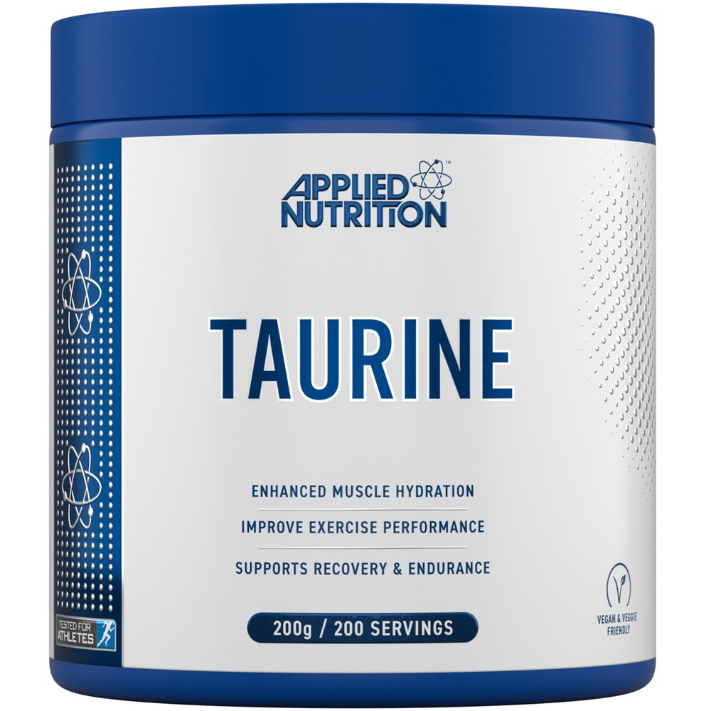 Taurine Powder 1000mg - Pure & Natural Supplement for Enhanced Muscle Hydration, Recovery, & Endurance - Ideal for Workout & Bodybuilding - Supports Heart Health & Energy Boost (200g - 200 Servings)