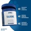 Taurine Powder 1000mg - Pure & Natural Supplement for Enhanced Muscle Hydration, Recovery, & Endurance - Ideal for Workout & Bodybuilding - Supports Heart Health & Energy Boost (200g - 200 Servings) view 2