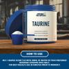 Taurine Powder 1000mg - Pure & Natural Supplement for Enhanced Muscle Hydration, Recovery, & Endurance - Ideal for Workout & Bodybuilding - Supports Heart Health & Energy Boost (200g - 200 Servings) view 4