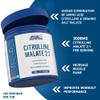Applied Nutrition Citrulline Malate 2:1 | 3000mg per Serving Nitric Oxide Booster Amino Acid Powder Supports Muscle Recovery Improves Performance Vegan Gluten Free (300g - 100 Servings) (Unflavoured) view 2