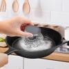 Purgreat Cast Iron Scrubber | Dish Scrub Brush | 316 Cast Iron Cleaner Chainmail Scrubber for Cast Iron Pan Skillet Cleaner - Dish Scouring Pad Dishwasher Safe Cleaning Kit, Grey 02 view 2