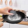 Purgreat Cast Iron Scrubber | Dish Scrub Brush | 316 Cast Iron Cleaner Chainmail Scrubber for Cast Iron Pan Skillet Cleaner - Dish Scouring Pad Dishwasher Safe Cleaning Kit, Grey 03 view 2