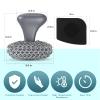 Purgreat Cast Iron Scrubber | Dish Scrub Brush | 316 Cast Iron Cleaner Chainmail Scrubber for Cast Iron Pan Skillet Cleaner - Dish Scouring Pad Dishwasher Safe Cleaning Kit, Grey 03 view 4