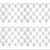 A4 Edible Decor Icing Sheet White Cushion Effect Border Ribbon Edible Cake Topper Decoration - Great for larger cakes view 1