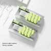 Dental Floss Dispenser, Portable Floss Stick Holder Travel Floss Case Auto Popping Small Portable Floss Pick Case with 10 Flosses for Travel Hotel (Green) view 3