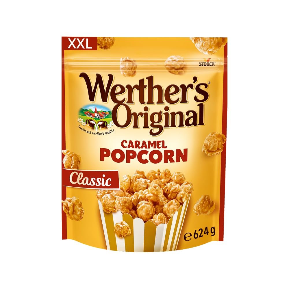 1 x Werther's Original Caramel Popcorn - 624g