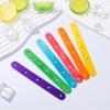 HOLIDYOYO 100pcs Ice Cream Sticks Wood Sticks for Treats for Home DIY and Ice Pop Making view 2