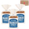 Baker Street Sliced White Bread 14 Slices 550g Pack of 3 Medium Sliced No Crust Toast Soft Loaf Long Life with Welari Thank You Card | (3pack) (1650g) view 4