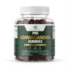 Ashwagandha Gummies Chamomile Gummies, Natural Stress Relief & Sleep Support with Lavender, Lemon Extract, Vitamin B6, 60 x Vegan Mango Flavor Gummy, 1 Month Supply view 1
