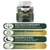 Ashwagandha Gummies Chamomile Gummies, Natural Stress Relief & Sleep Support with Lavender, Lemon Extract, Vitamin B6, 60 x Vegan Mango Flavor Gummy, 1 Month Supply view 2