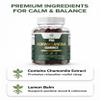 Ashwagandha Gummies Chamomile Gummies, Natural Stress Relief & Sleep Support with Lavender, Lemon Extract, Vitamin B6, 60 x Vegan Mango Flavor Gummy, 1 Month Supply view 4