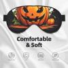 SSIMOO Halloween Cute Pumpkin Soft Sleep Eye Mask,Female Breathable Eye Patch,Perfect For Travel And Relaxation view 3