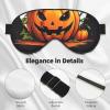 SSIMOO Halloween Cute Pumpkin Soft Sleep Eye Mask,Female Breathable Eye Patch,Perfect For Travel And Relaxation view 4