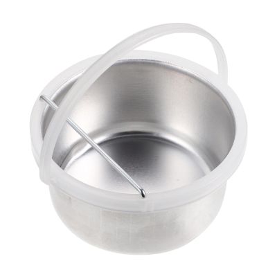 Amagogo Melting Bowl Warmer Replacement Tin Inner Pot Aluminum 400cc Portable with Handle for Depilatory Machine Pot