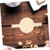 CIYODO 100sheets Silicone Paper Baking Sheets of Parchment Paper for Baking Non Stick Burger Cookie for view 2