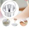 Pot with Handle, Sturdy, Portable Easy to Clean Aluminum Bowl 600ml Capacity Melting Bowl view 3