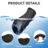 YIBEICO Handle Grip Replacement Parts for Drive Wheelchair, Anti-Slip Hand Grips Set of 2 view 2